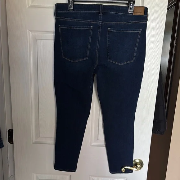 Women's Dark Blue Dream Stretch 12 X-Short Jeans - Picture 3 of 6